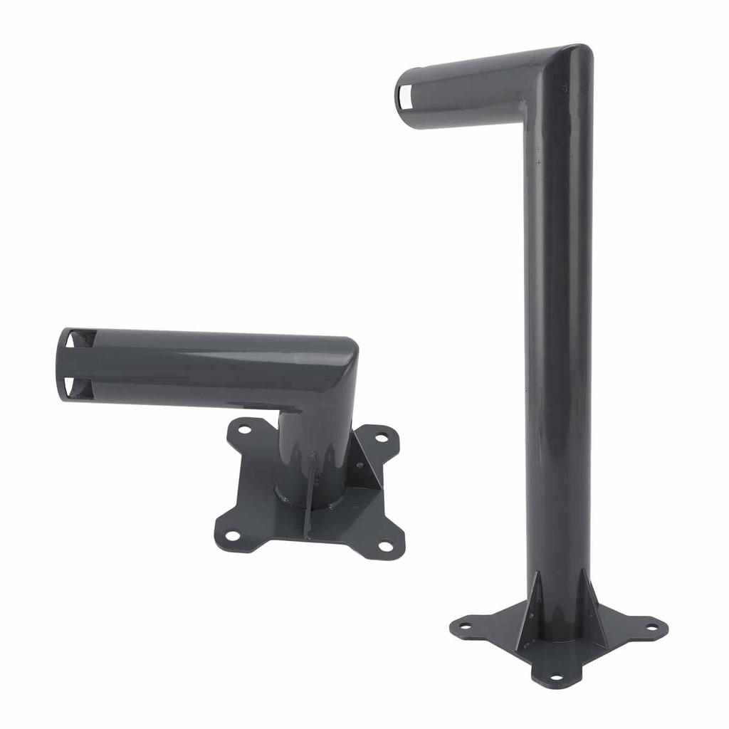 Kit de Montagem de Liga de Alumínio para Antena Starlink de Alta Resistência Suporte de Mastro para Antena Starlink Kit de Montagem para Telhado e Parede para Starlink