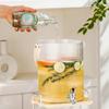 Striped Party Juice Jug Bear Grips Cold Water Kettle Lightly Luxurious Fruit Tea Bucket  Summer