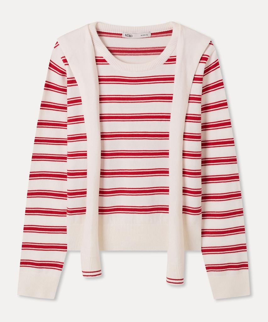 MIXXO Knit Shoulder Pullover_Miwkag322T