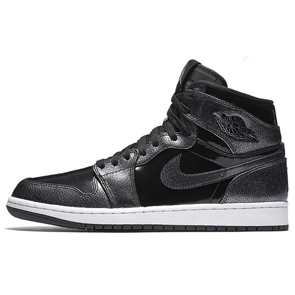 

New JORDAN 1 Retro Black Patent 332550-017 43