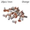 20Pcs 1mm/2.5mm Colorful Metal Eyelet Buttons Ultra-small Shoes Clothes Belt Buckle DIY Dolls Buckles Doll Bags Sewing Accessori