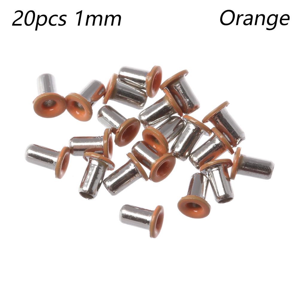 20Pcs 1mm/2.5mm Colorful Metal Eyelet Buttons Ultra-small Shoes Clothes Belt Buckle DIY Dolls Buckles Doll Bags Sewing Accessori