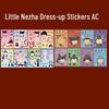 Princess Elsa Dress-Up Stickers: Educational DIY Cartoon Makeup Set for Kids