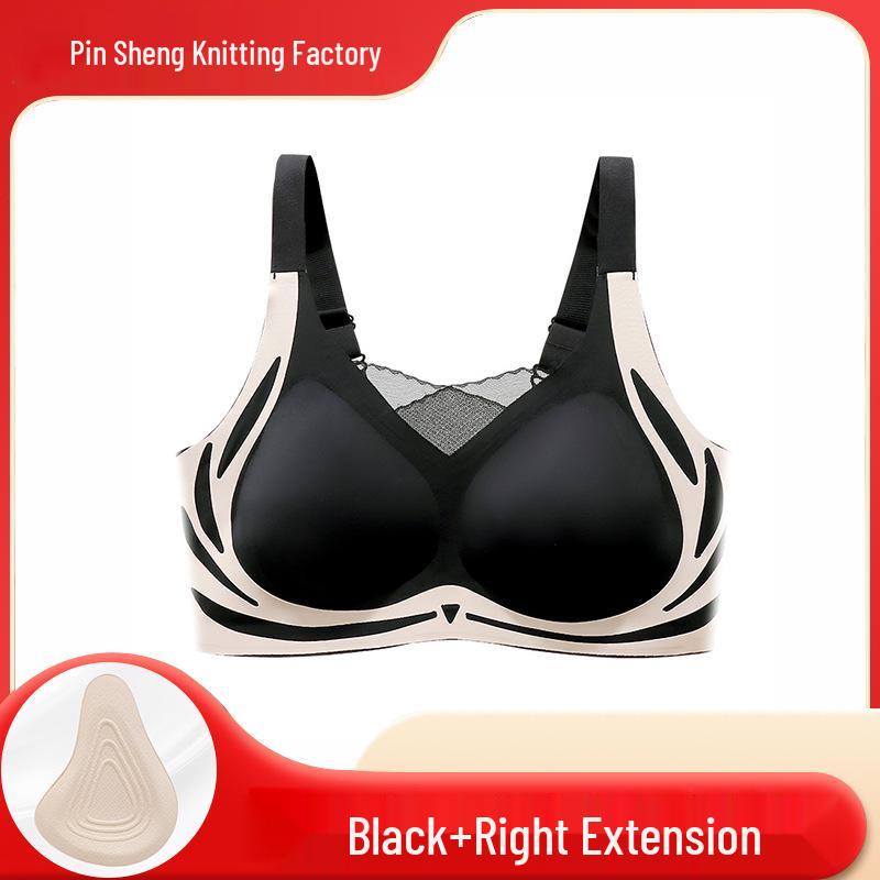 Women's Seamless Post-Mastectomy Bra with Breathable Silicone Prosthesis
