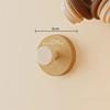 Natural Wood Adhesive Wall Hooks Strong Hold No Drilling For Bedroom Bathroom Hanging Keys Bags Coats