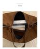 Sac cabas bandoulière grande capacité style rétro pour femme, collection automne/hiver 2025