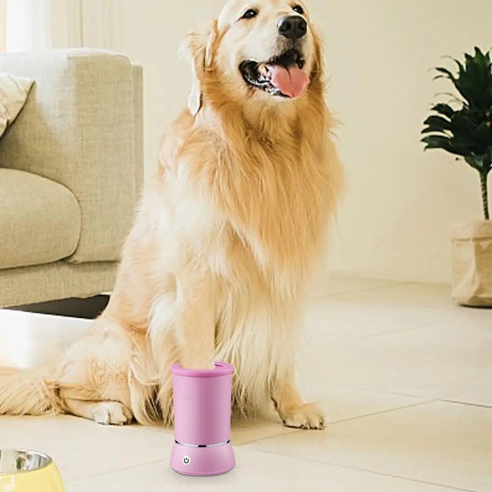 Usb Charging Pet Feet Washer Automatic Dog Paw Cleaning Cup  Dog Supplies