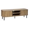 LOW WOODEN TV CABINET Colva Retro Eclectic