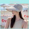 Outdoor Wide Brim Sun Hat For Women With Breathable Polyester Fabric For Summer Sun Protection