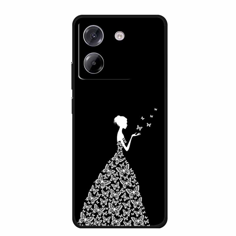 For Poco M7 Pro 5G Case M 7 Pro Coque Black Silicone Soft Back Cover Case For Xiaomi Poco M7 Pro Phone Cases Cover M7Pro 6.67"