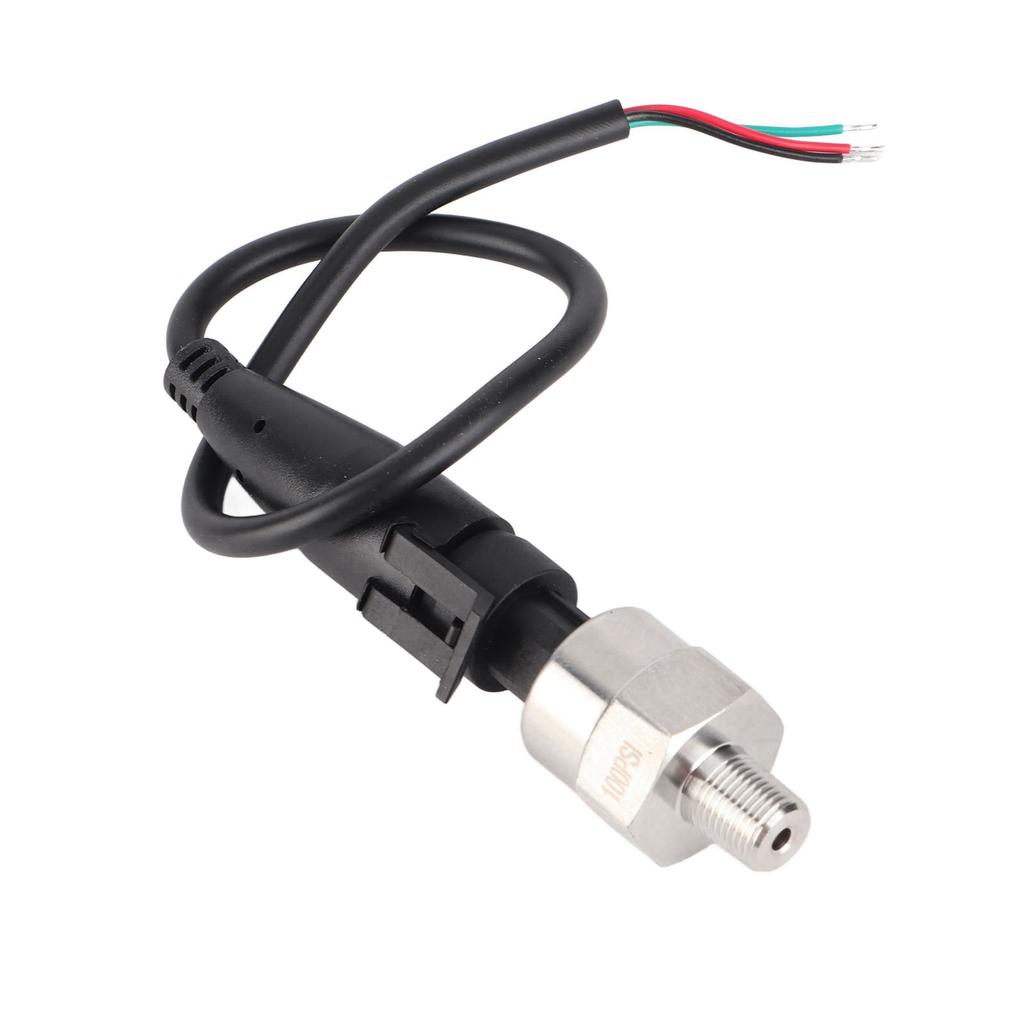 Αισθητήρας Μετατροπέα Πίεσης Αποστολέας Ανοξείδωτος για Λάδι Καύσιμο Αέρα Νερό (100 PSI)