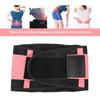 Elastic Adjustable Breathable Waist Belt Lumbar Support Fitness Sports Protection Belt(XXL)