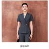 Women's Summer Short-Sleeved Professional Suit - High-End Formal Wear for Interviews and Commute
