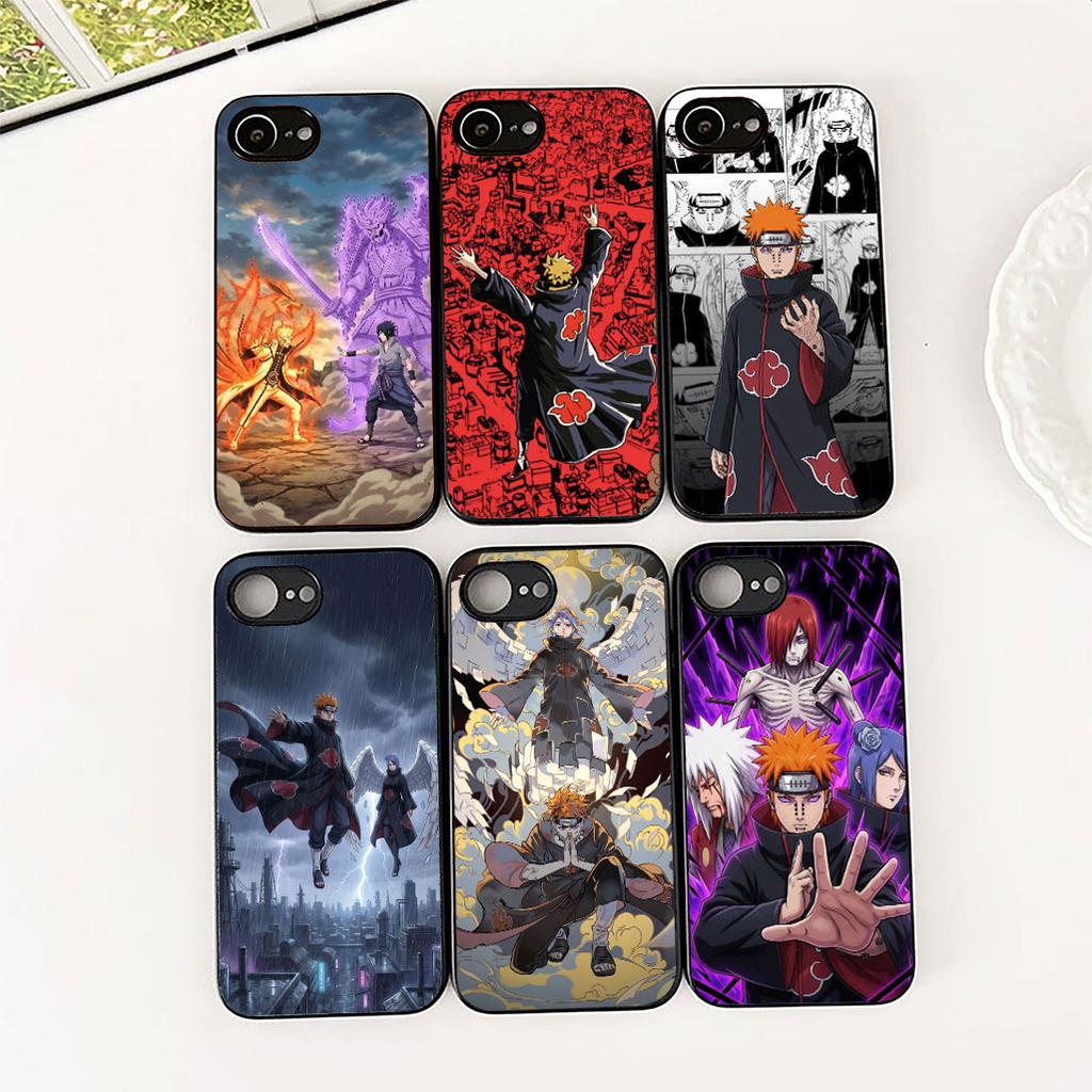 Cover for OPPO A80 A18 A16 A40 A17 A15 A38 A78 A79 A54 A57 A12 A60 5G 4G Casing Phone Case Cartoon konan Narutos Pain Sasuke