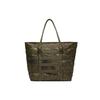 New Nike Polyester Tote Bag Shopping Bag Regular Unisex Brown Green BA6392-222