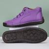 Women's High Top Outdoor Hiking Shoes Pink Ankle Boots Casual Wide Head Purple Green Shoes Plus Size