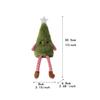 Plush Christmas Tree Doll Christmas Decoration Creative Xmas Ornament for