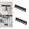 2pcs Wall Mount Key Holder with 12 Hook Space Saving Key Storage Rack Keychain Organizers for Corridors or Office Use