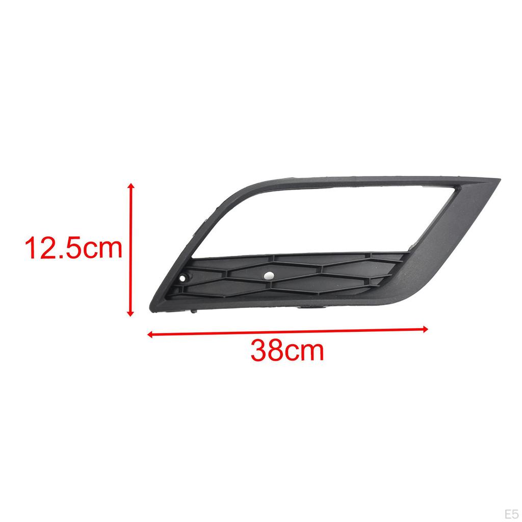 Car Front Fog Light Cover, Lamp Cover Insert Trims Lower Grille for MK4 Facelift