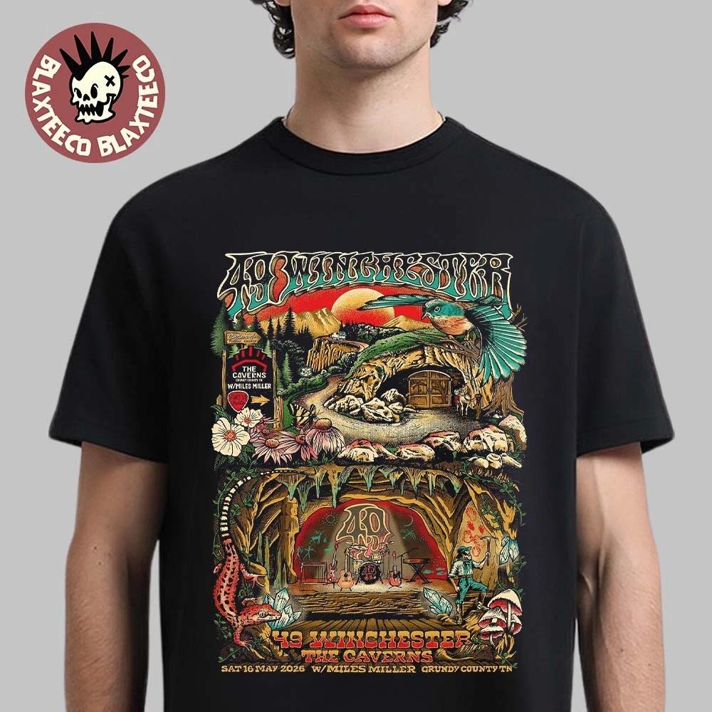 49 Winchester Live At The Caverns 2026 Night 1 And 2 Combined Event Poster Shirt 4XL