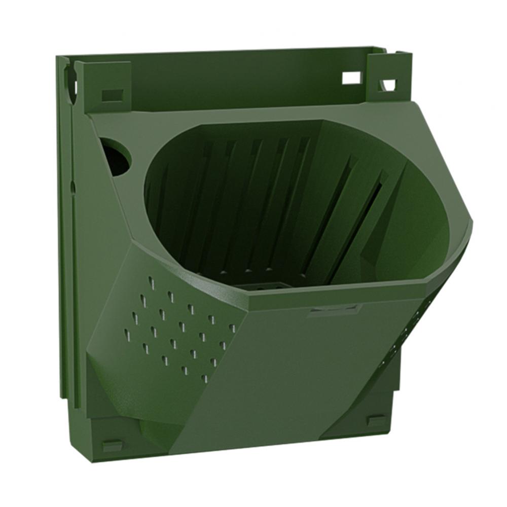 

Wall Mounted Forest Box Multi Holes Flower Plant Pot Container Vertical 3D Green Planting Box Garden Bonsai Succulents Planter зелёный