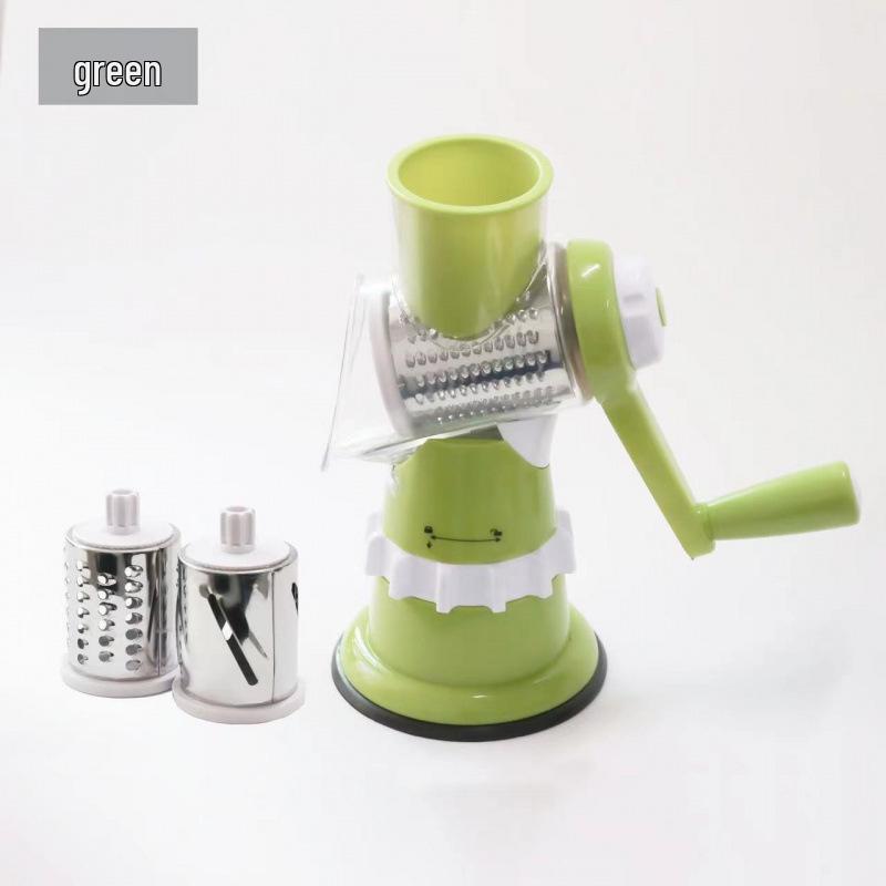 Manual Hand-Cranked Multifunctional Vegetable Cutter & Shredder