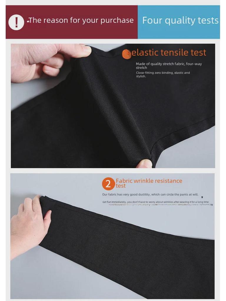 High-Waist Black Summer Leggings for Women, 2024 Slim Fit, Thin Elastic Style