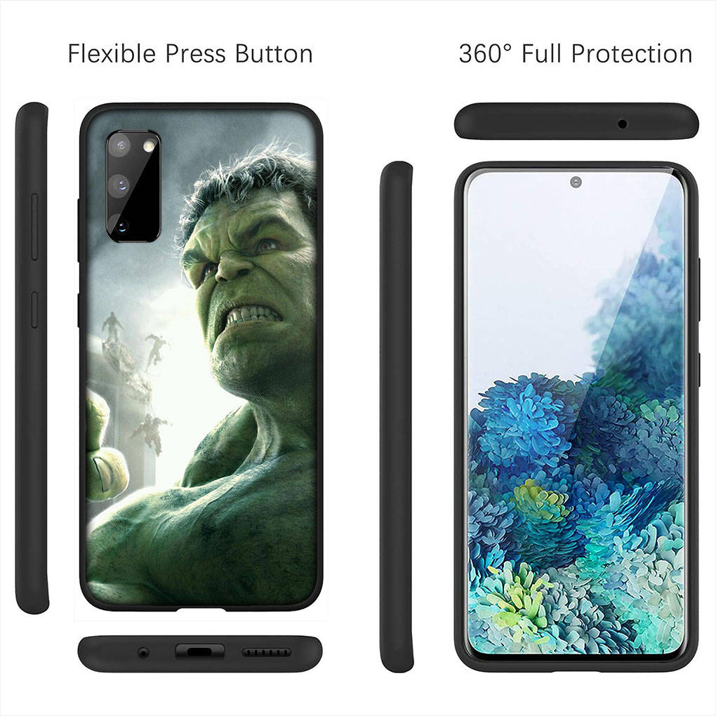 Cover for iPhone 16 15 Xiaomi Redmi Note 14 13 12 11 Pro Max X 8 9 16e Samsung Galaxy S25 S24 S23 Moto G54 G75 G45 OPPO Huawei Hulk Marvel Phone Case