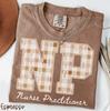 Comfort Colors Nurse Practitioner Shirt, New Fall NP Tee, Registered Nurse Appreciation T-Shirt, Thank You Gift, Nurse Life, School Student
