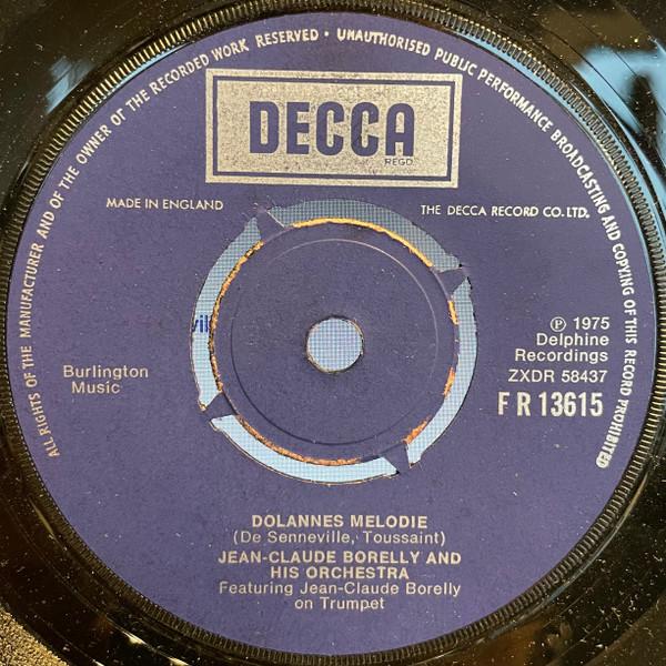 

7inch Record JEANCLAUDE BORELLY Dolannes Mlodie FR13615 Decca 1975 UK Jazz Used