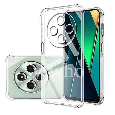 Transparent Phone Case for Xiaomi Poco C75 5G 4G Shell Protective Camera Back Clera Covers for Pocco Poxo C65 C61 C55 C51 C40