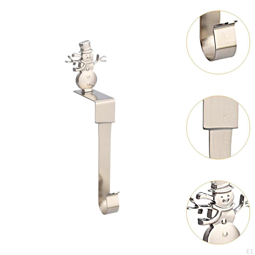 Christmas Stocking Hook Metal Hanging Mantle Stand Xmas Hanger Hangers for Office