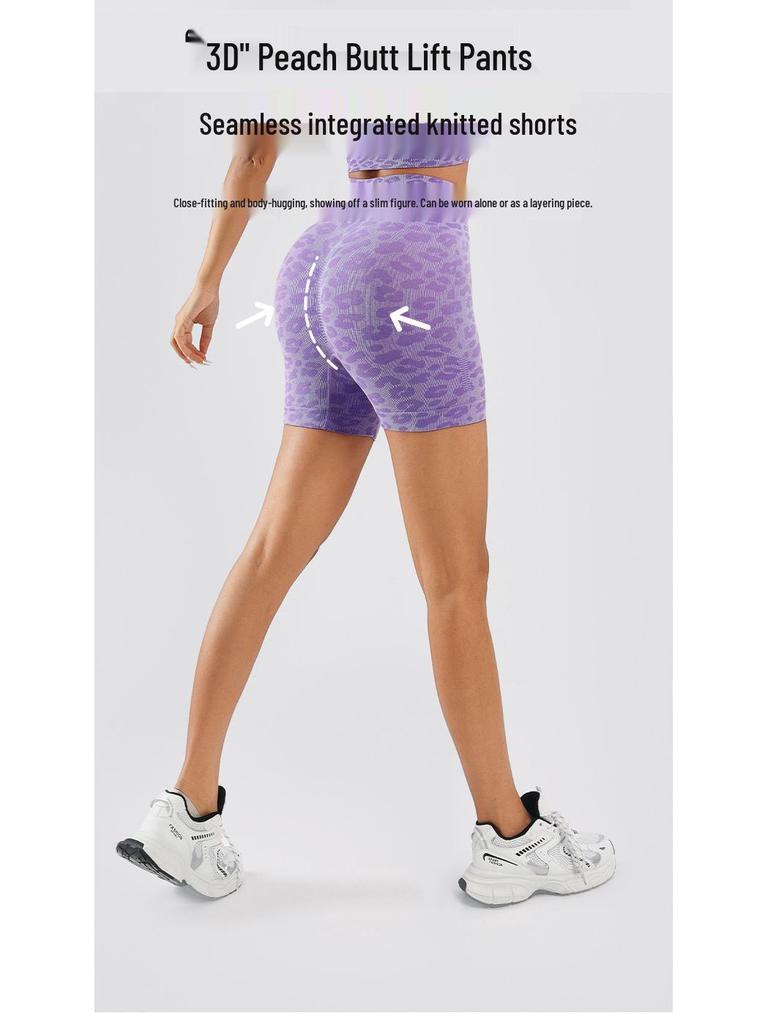 TK High Waist Seamless Yoga Set: Stretchy Three-Quarter Shorts & Sexy Bra with Chest Pads for Women