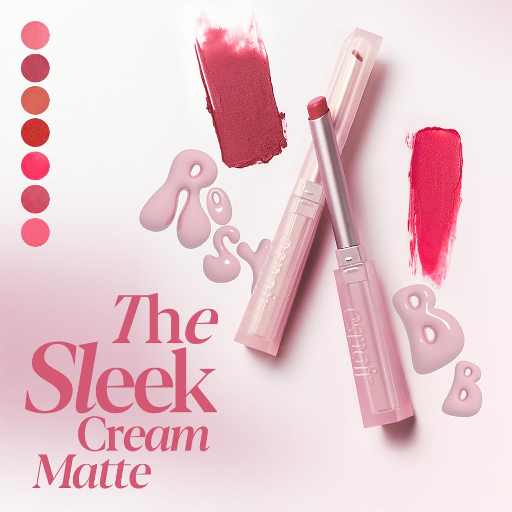 espoir THE SLEEK LIPSTICK CREAM MATTE Logic BB Espoir #6 0.9g (Korean Cosmetics, Official)