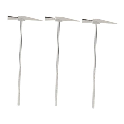 

ERINGOGO 3-Piece Kalimba Tuning Hammer, Percussion Instrument Accessories, Thumb Piano Tuning Hammer, Sound Maintenance Hammer, Long Handle Tuner, Sil