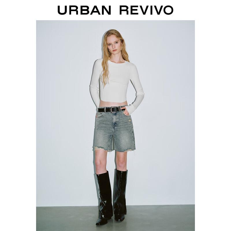 

UR 2025 Spring Women s Short Knit Top XL