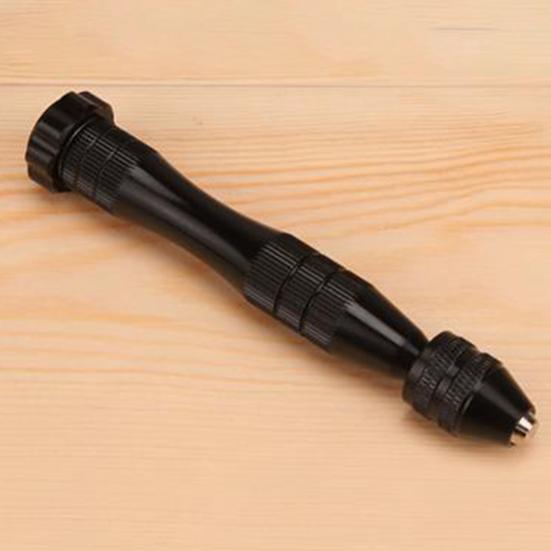 Burghiu manual Mini de înaltă precizie, care economisește timp, unelte de mână bricolaj, din oțel inoxidabil, burghiu manual, mandrină de prindere, prelucrarea lemnului