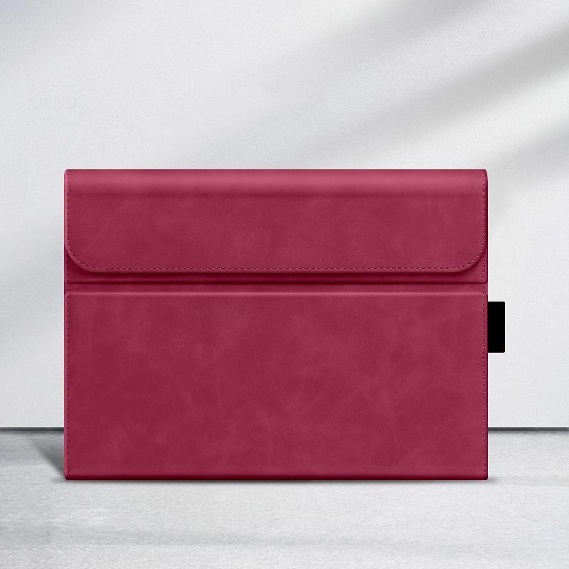 AJIUYU Flip Cover PU-Lederhülle Für Microsoft Surface Pro 9 8 7 7Plus 6 5 4 Tablethülle Für Surface Go 1 2 3 Go2 Ständerhülle