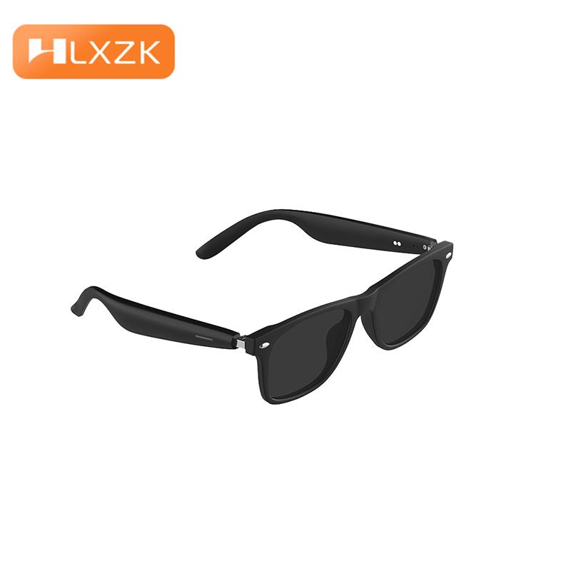 Zakelijke AI Bril Vertaler Bluetooth Koptelefoon Anti-Blauw Licht Zonnebril Hi-Fi Audio Oordopjes Real-Time Vertaling Headset