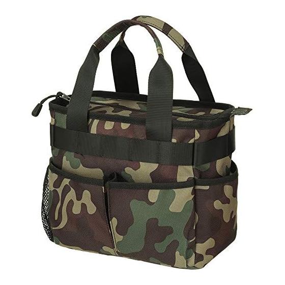 [EARTH LEAD] Official Round Bag Golf [7 Pocket Large Capacity Storage, Ultra Lightweight] Round Tote Bag Golf Pouch Golf Bag Men s Women s Stylish