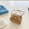 Autumn and Winter Suede Tofu Block Bag Niche Design Small Square Bag New Women's Shoulder Bag