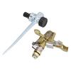 Automatic Sprinkler 360 Degrees  Rotation Water Sprinkler Watering Irrigation Tool for Lawn GardenMetal