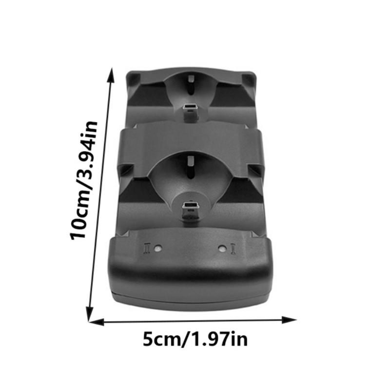 Game Controller Charging Dock Charging Station with LED Light Controller Charging Dock Station with Charging Cable