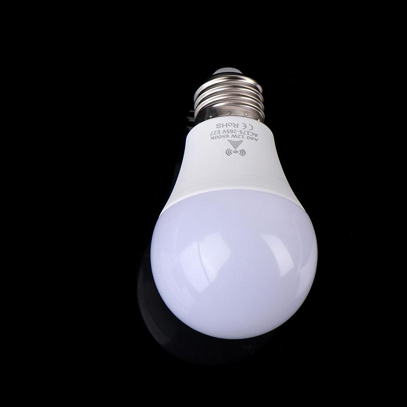 1Pc 220V E27 Radar Motion Induction Lamp Built-In Radar/Light Sensors For Home Stairs Microwave Radar Detection Led Light Bulb