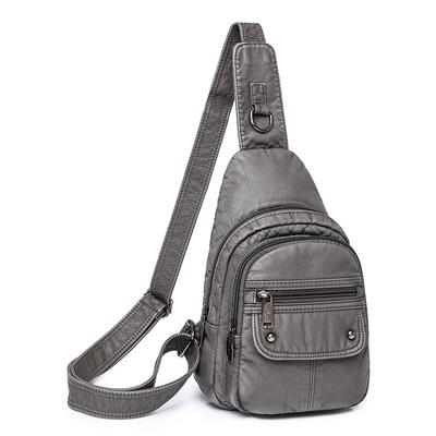 Borse da Donna Borsa da Petto Vintage Borsa a Tracolla da Petto Versatile Popolare Borsa da Petto Casual da Donna Borsa a Spalla Messenger di Alta Qualità