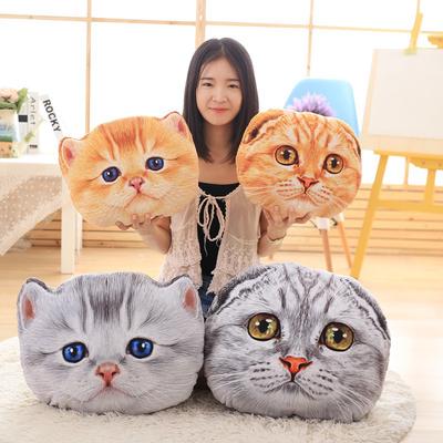 40 см Подушка для котів Автомобільна подушка Мила подушка у формі кота Мила подушка для сидіння Плюшеві іграшки Подушка для тварин