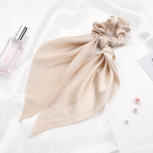 Spring and summer new chiffon star ponytail streamer large intestine ring hair accessories female tie hair ring spot