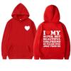 Rapper Saiko Cosas Que No Te Dije Graphic Hoodie Men's Clothing Retro 90s Classic Long Sleeve Comfort Hooded Sweats