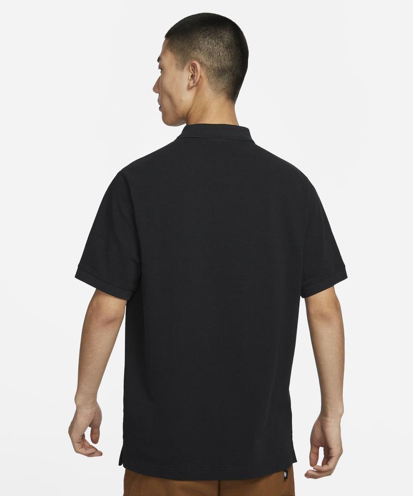 Nike Club Short Sleeve Polo Shirt M - Black:White / Fn3895-010