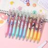 Return To School Season 12pcs 0.5mm Creative Twelve Zodiac Sign Metal Hook Press Pen High Appearance Fresh Neutral Pen Cute Sign Pen
